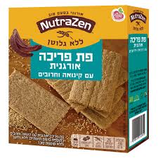 פת פריכה קינואה וחרובים
